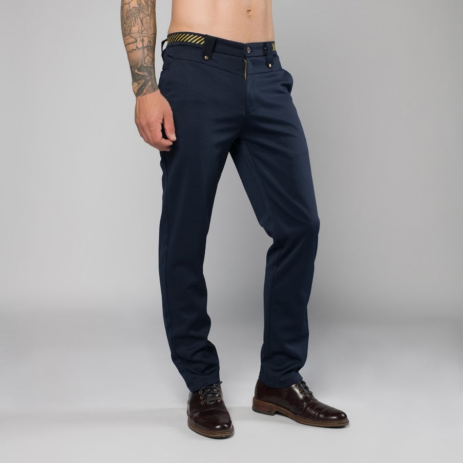 Tailored Sateen Finish Pants