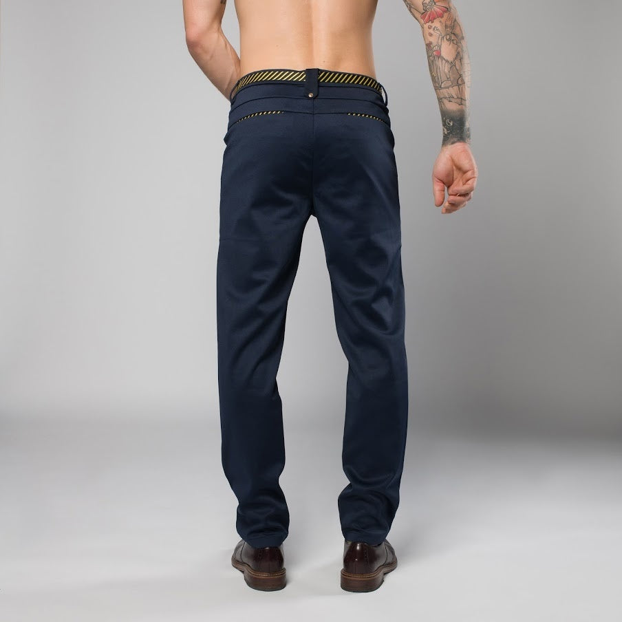 Tailored Sateen Finish Pants