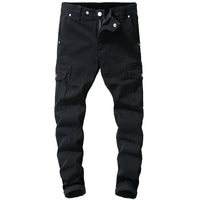 Black Cargo Jeans