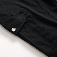 Black Cargo Jeans