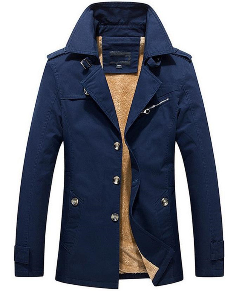 Middle Length Thicker Coat