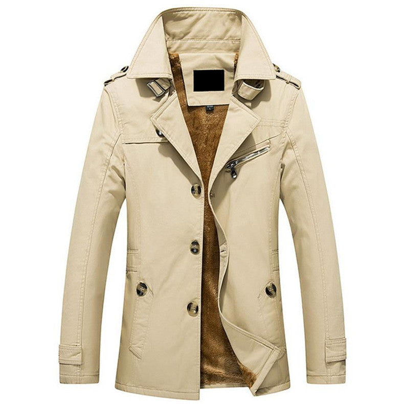 Middle Length Thicker Coat
